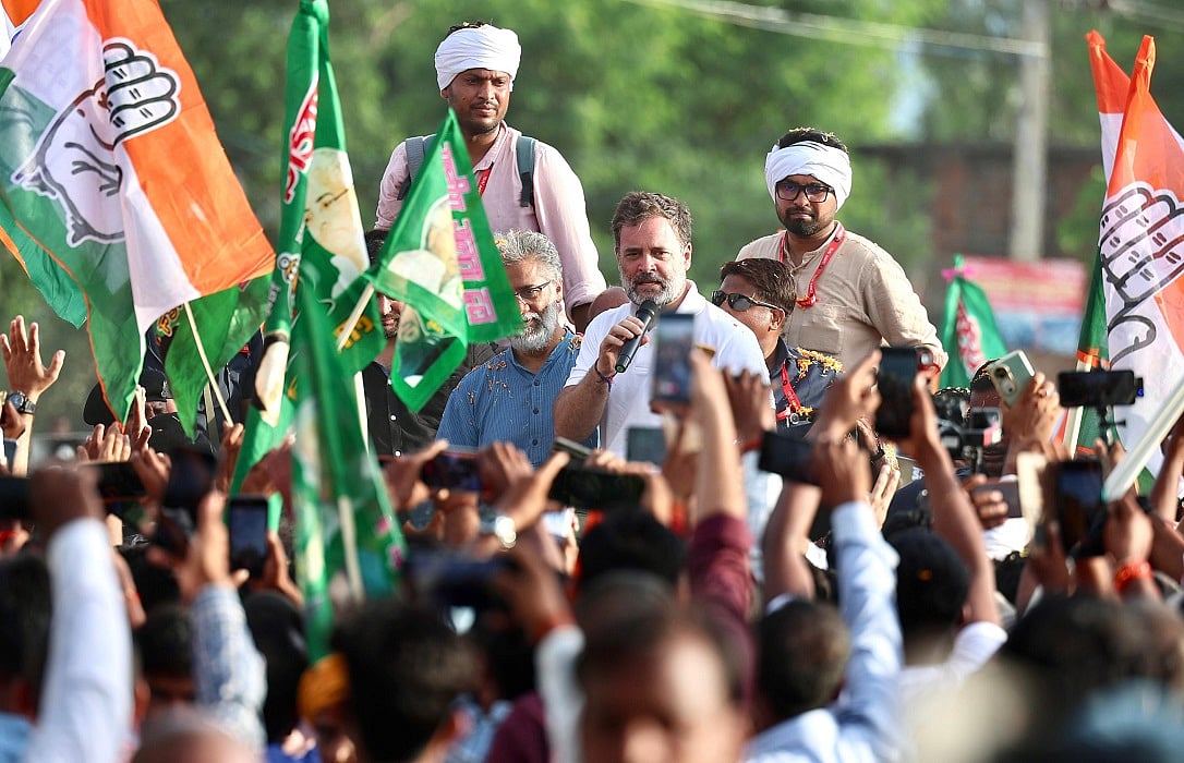'वोटर अधिकार यात्रा' का समापन, राहुल, तेजस्वी समेत 'इंडिया' गठबंधन के नेताओं ने निकाला मार्च