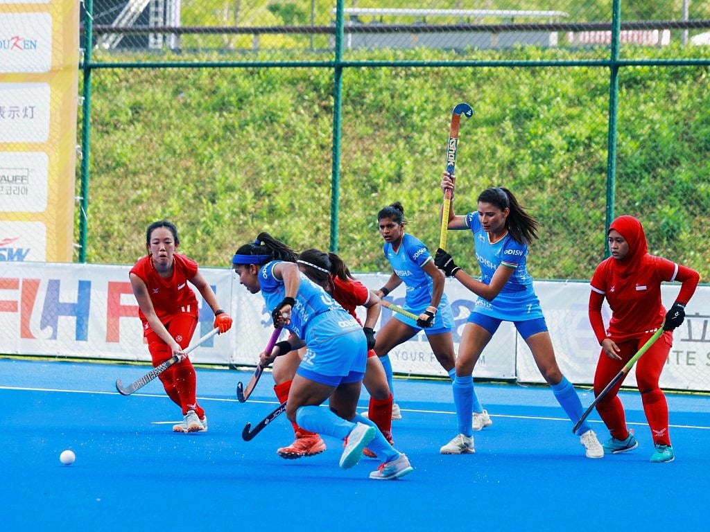 खेलः महिला एशिया कप में भारत ने सिंगापुर को 12-0 से हराया और एशिया कप में कब-कब होगा भारत का मुकाबला