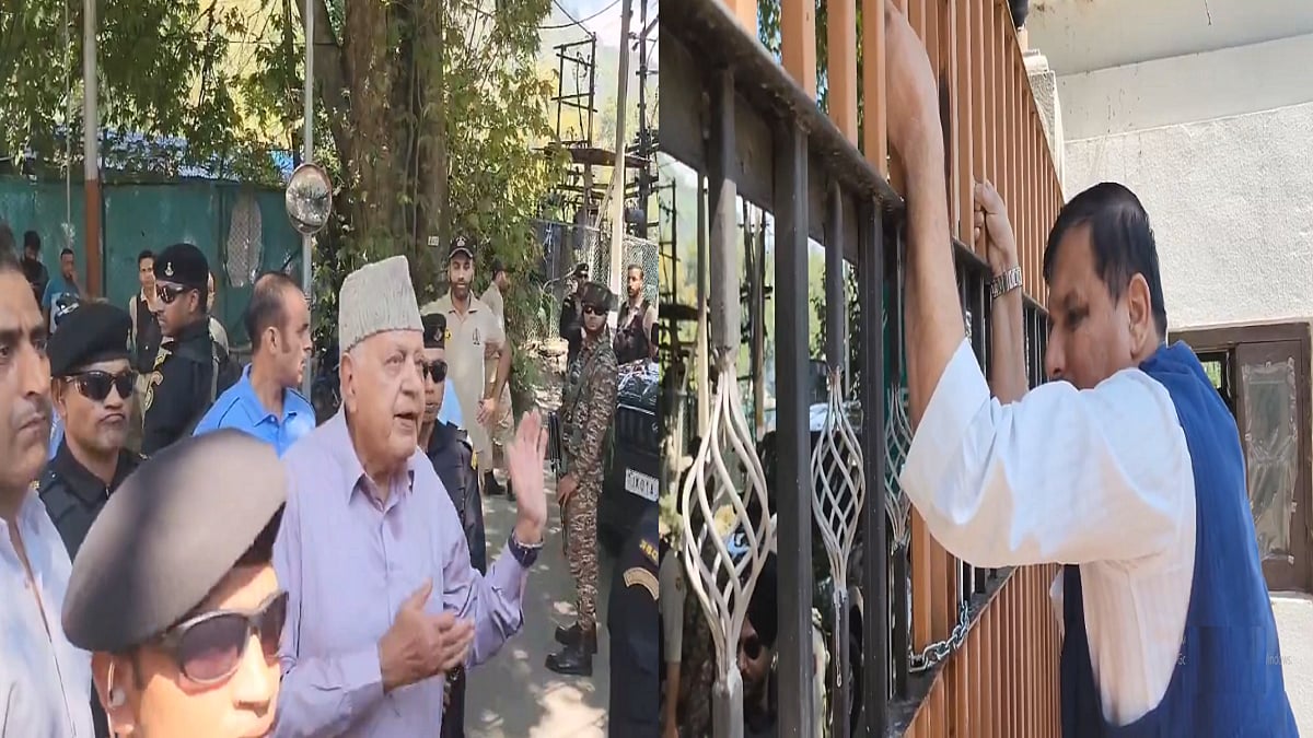 जम्मू-कश्मीर में संजय सिंह हाउस अरेस्ट, फारूक अब्दुल्ला से नहीं मिलने देने पर बोले- ये तानाशाही नहीं तो और क्या है?