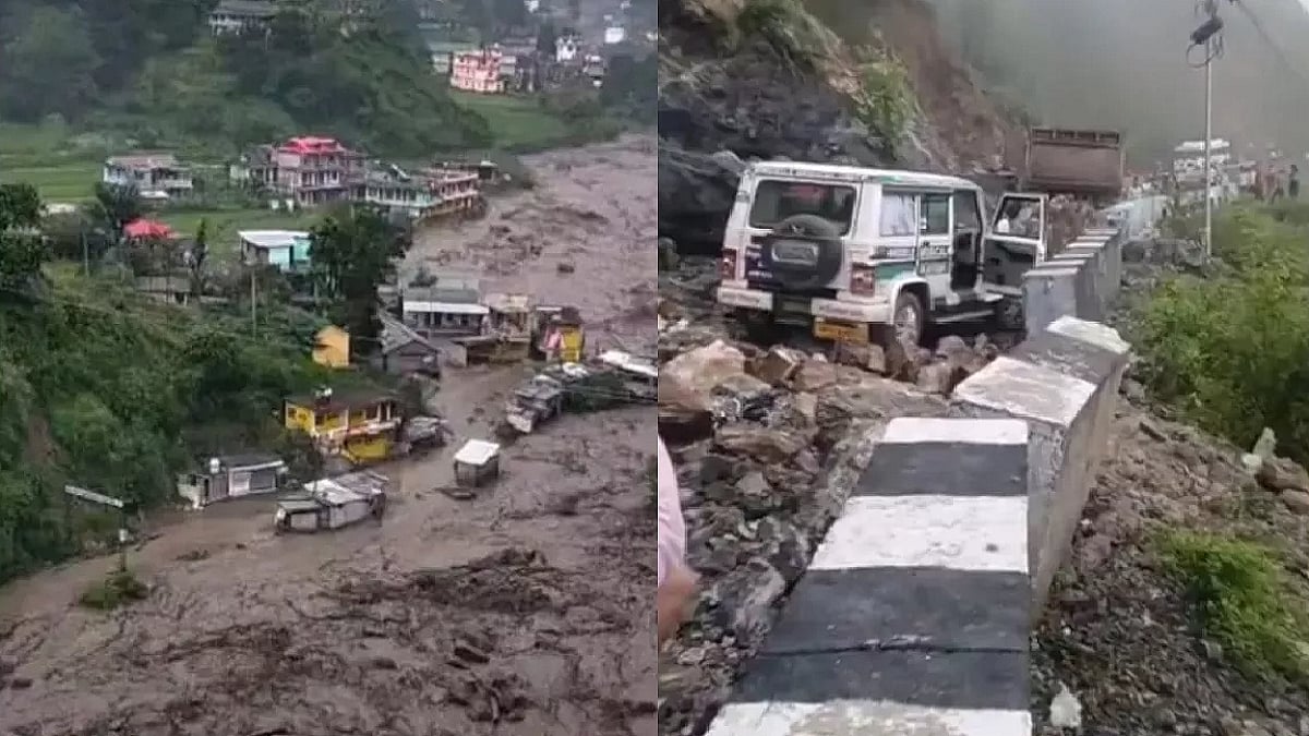 हिमाचल प्रदेश में फिर तबाही! बिलासपुर में फटा बादल, मलबे में दबे कई वाहन, सामने आई तस्वीर