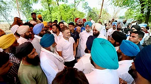 पंजाब बाढ़: राहुल गांधी ने पीड़ितों से की मुलाकात, कहा- यह भीषण तबाही, मैं हर पीड़ित के साथ