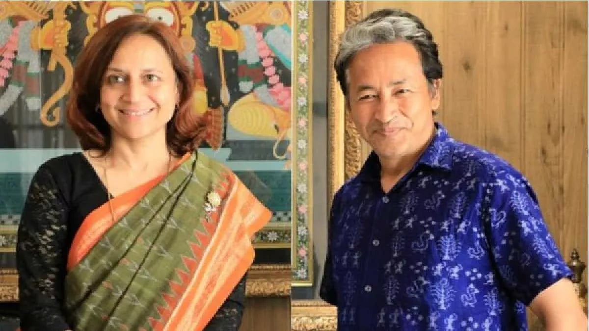सोनम वांगचुक की पत्नी का बड़ा बयान, कहा- ये साजिश है, राष्ट्र विरोधी को लेकर झूठी बातें फैलाई जा रही है