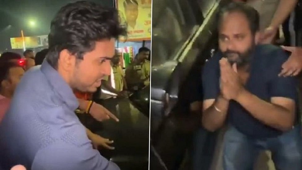 यूपी में फिर दिखी बीजेपी नेता की गुंडागर्दी, युवक से सड़क पर रगड़वाई नाक, वीडियो वायरल होने पर गिरफ्तार