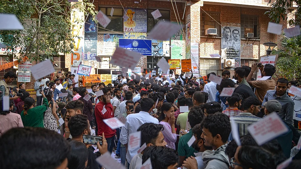 JNU छात्रसंघ चुनाव में 67% मतदान, 6 नवंबर को आएंगे नतीजे, लेफ्ट-ABVP में मुकाबला