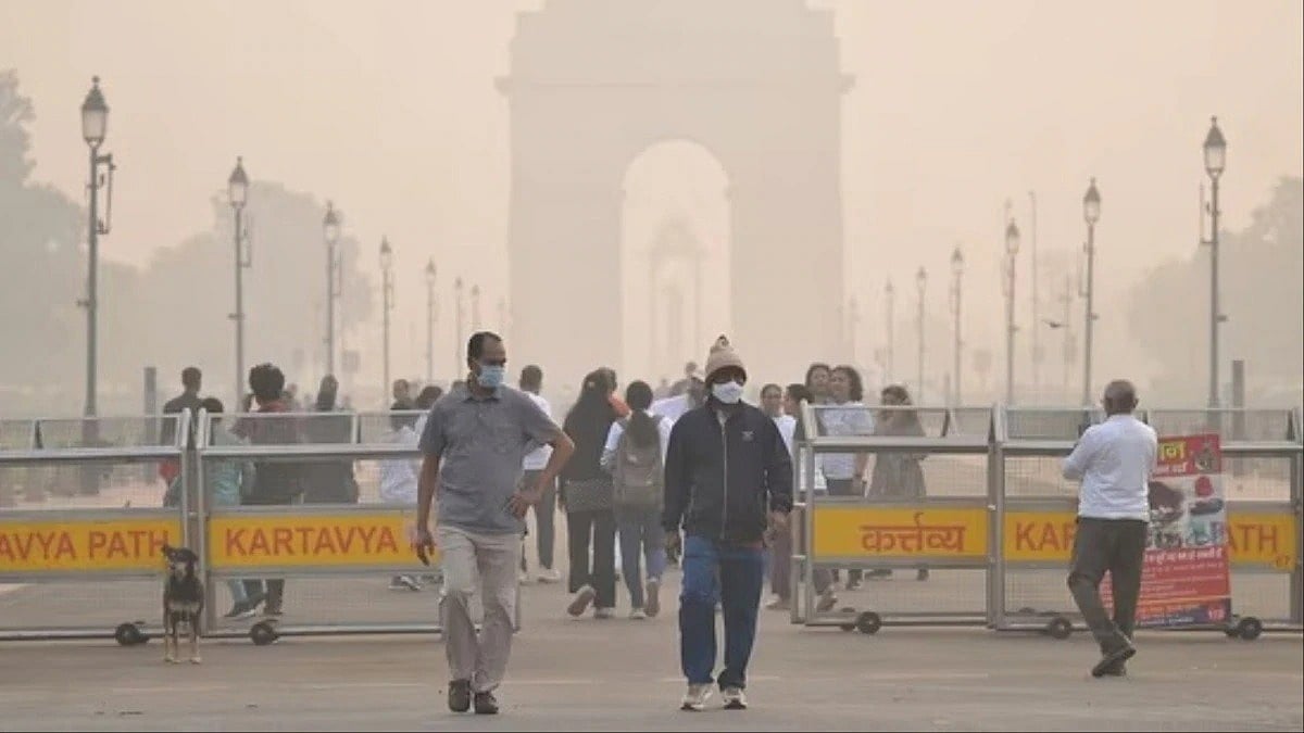 दिल्ली में जारी है 'जहरीली हवा' की मार, आज भी कई इलाकों में AQI 350 के पार, सर्दी के साथ बढ़ा प्रदूषण