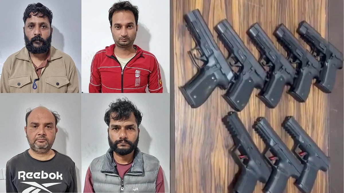दिल्ली में पकड़ा गया PAK से भेजे गए हथियारों का जखीरा, 4 तस्कर गिरफ्तार, इस गैंग को होनी थी सप्लाई!    