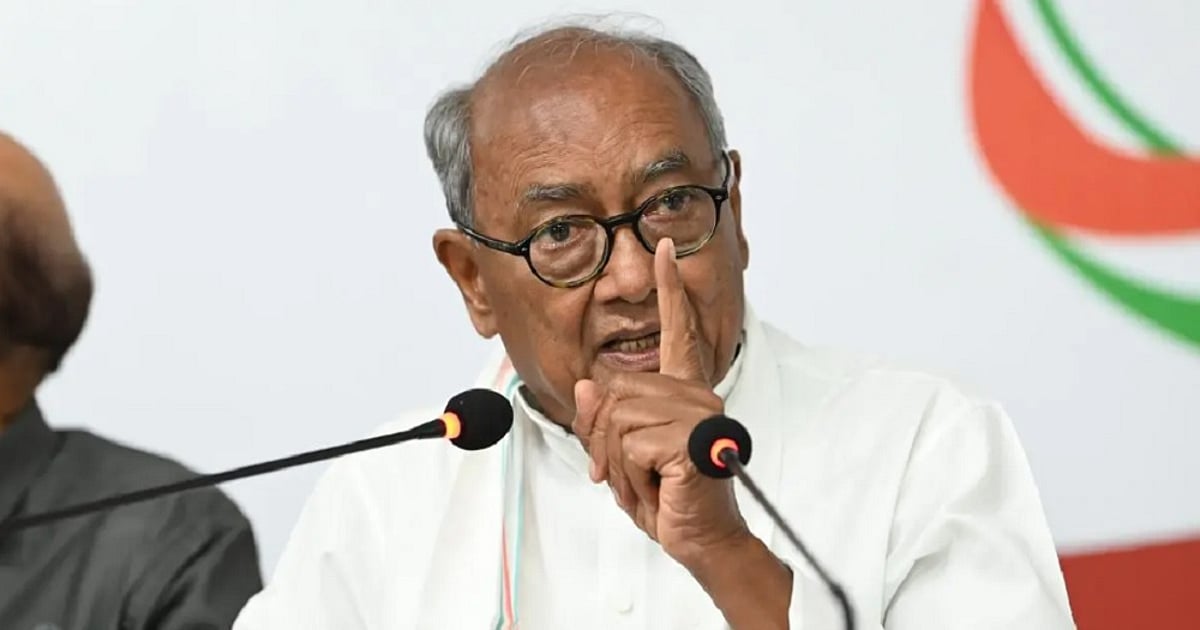 राज्यसभा चुनाव में ऐसी ‘चोरी’ हुई है, जिसमें केंद्र से लेकर सभी मिले हुए हैं: दिग्विजय सिंह