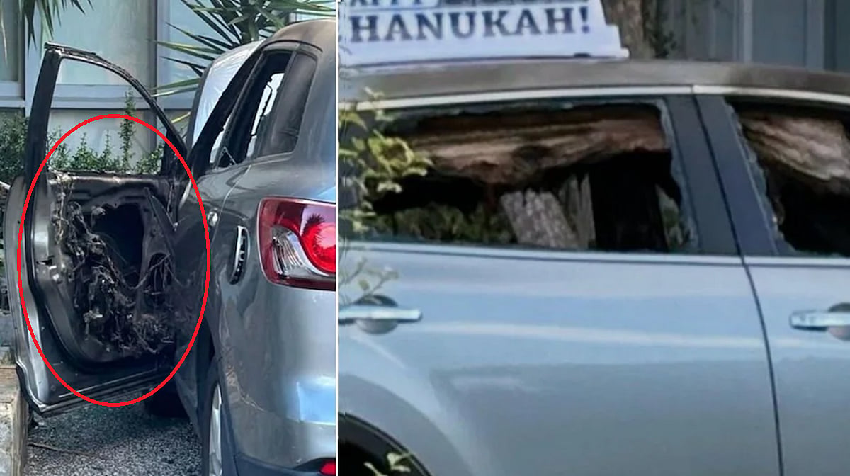 क्रिसमस से पहले ऑस्ट्रेलिया में यहूदी समुदाय पर हमला, रब्बी की कार पर फायर बॉम्बिंग से हड़कंप