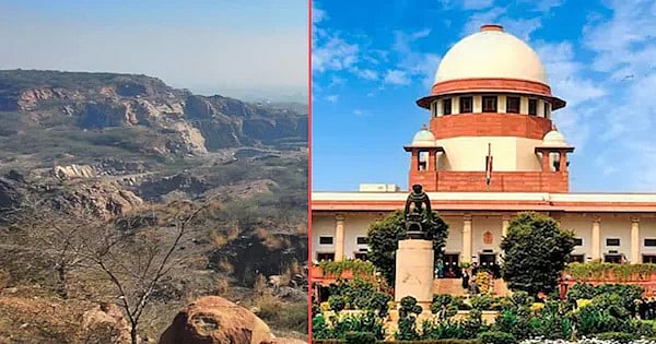 अरावली पहाड़ियों को लेकर उठे विवाद के बीच आज सुप्रीम कोर्ट में अहम सुनवाई, SC ने लिया स्वत: संज्ञान