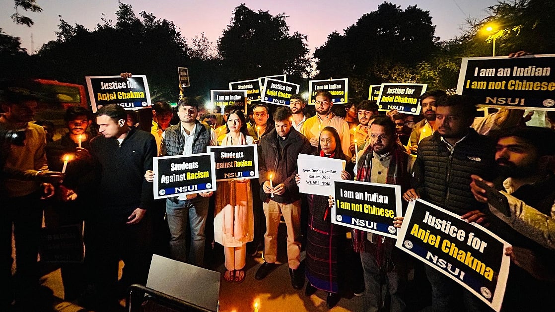 NSUI ने एंजल चकमा के लिए न्याय की मांग की, BJP पर नफरती माहौल पैदा करने का आरोप लगाया