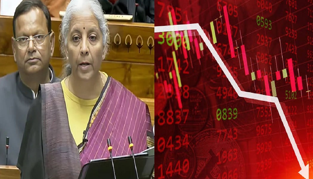 Budget 2026: निर्मला का वो ऐलान, जिससे क्रैश हुआ शेयर बाजार, सेंसेक्स 2800 तो निफ्टी 800 अंक तक टूटा