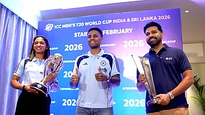 टी20 वर्ल्ड कप के लिए भारतीय महिला टीम ने 'मैन इन ब्लू' को शुभकामनाएं दी