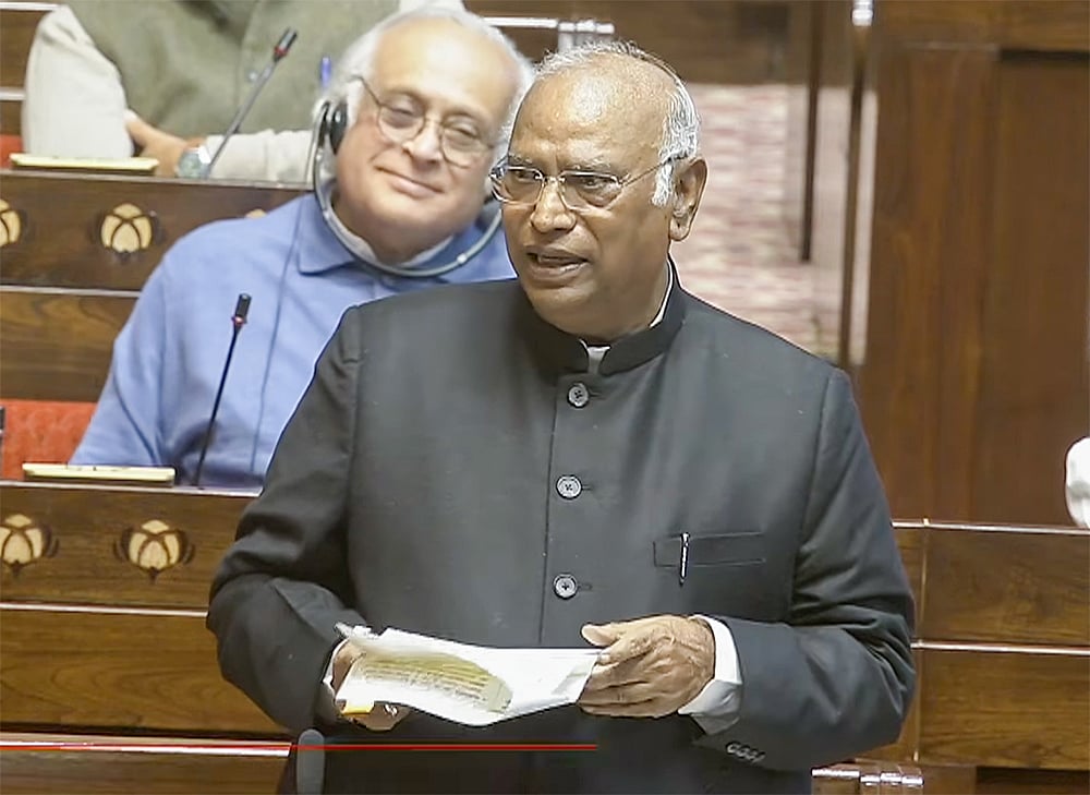 खड़गे ने राज्य सभा में कार्यवाही से अपने भाषण के अंश हटाने पर उठाया सवाल, कहा- कुछ भी असंसदीय नहीं था