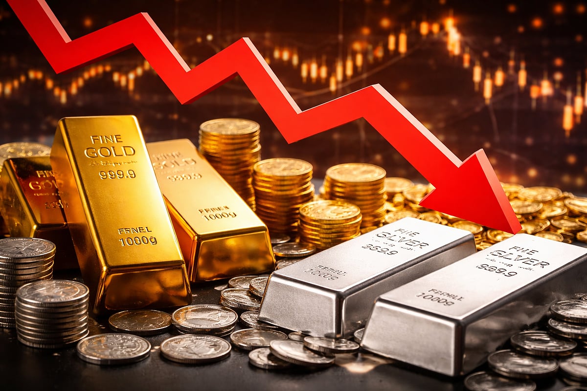 Gold-Silver Price Today: सोना-चांदी में बड़ी गिरावट, चांदी 11 हजार रुपए से ज्यादा टूटी, जानें ताजा रेट