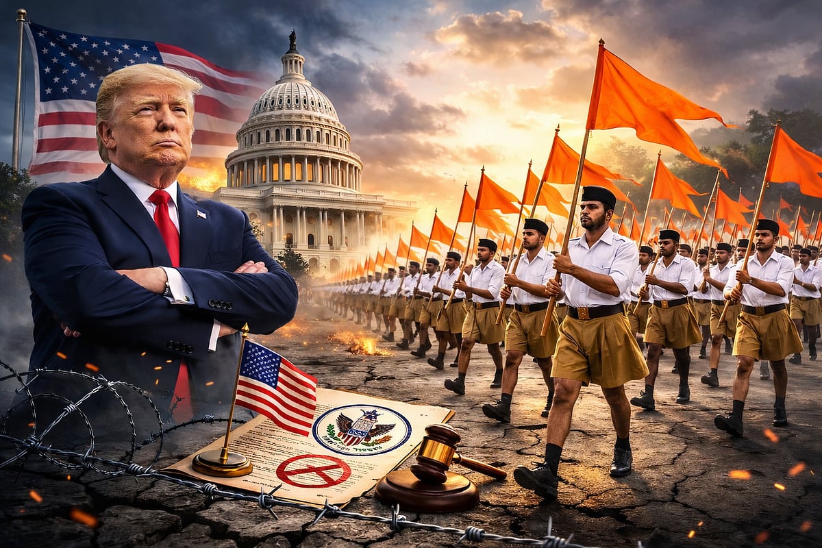 कांग्रेस बोली- USCIRF ने ट्रंप सरकार से कहा, अमेरिका में RSS पर लगे प्रतिबंध