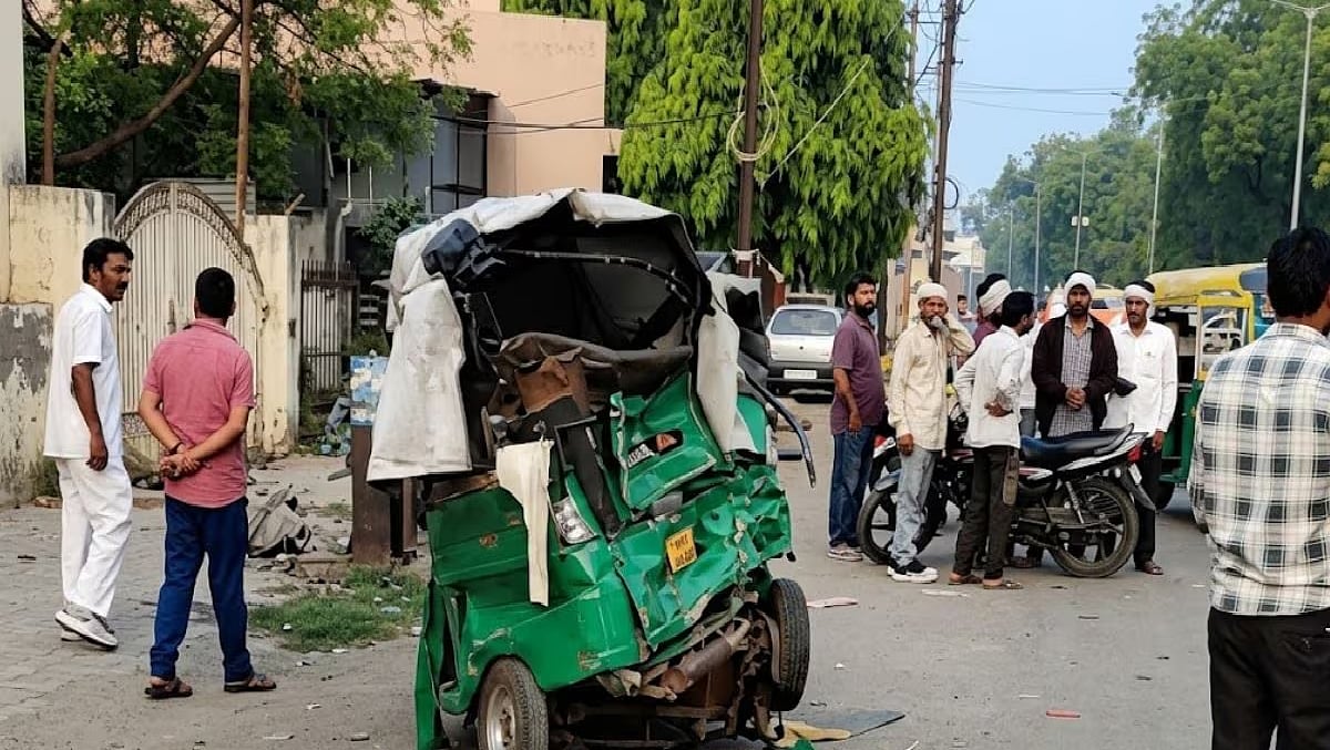 मध्य प्रदेश के ग्वालियर में भीषण सड़क हादसा, एसयूवी ने ऑटो-रिक्शा को मारी टक्कर, 5 लोगों की मौत, 4 घायल