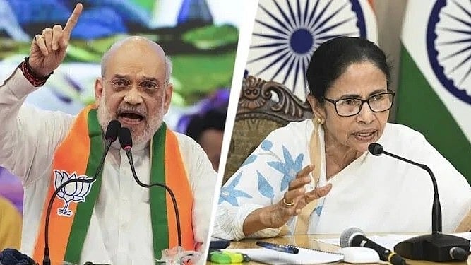 पश्चिम बंगाल: ममता बनर्जी के खिलाफ बीजेपी के आरोप-पत्र पर तृणमूल का अमित शाह पर निशाना