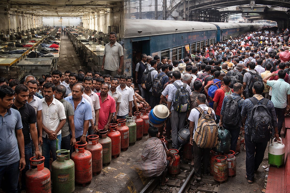 LPG संकट की मार: राजस्थान में फैक्ट्रियां बंद, मजदूरों का पलायन तेज, मुंबई-सूरत में लंबी कतारें
