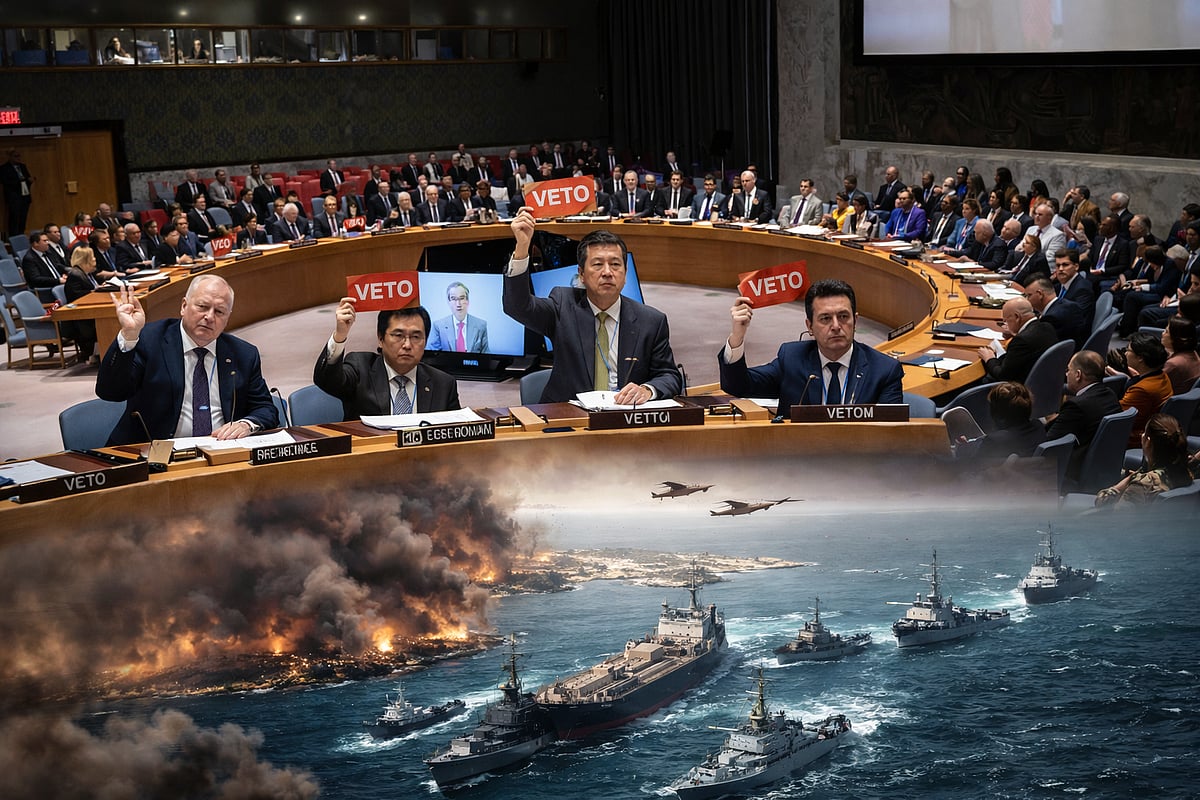 UNSC में अरब देशों को बड़ा झटका, होर्मुज पर सैन्य कार्रवाई वाले प्रस्ताव पर रूस-चीन-फ्रांस का वीटो