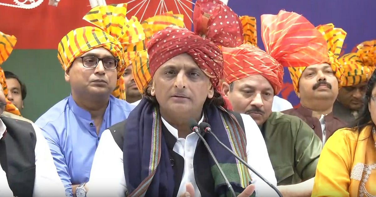 अखिलेश यादव बोले- बीजेपी बना चुकी है मल्टी लेयर इलेक्शन माफिया, ईवीएम से हराकर ईवीएम हटाएंगे