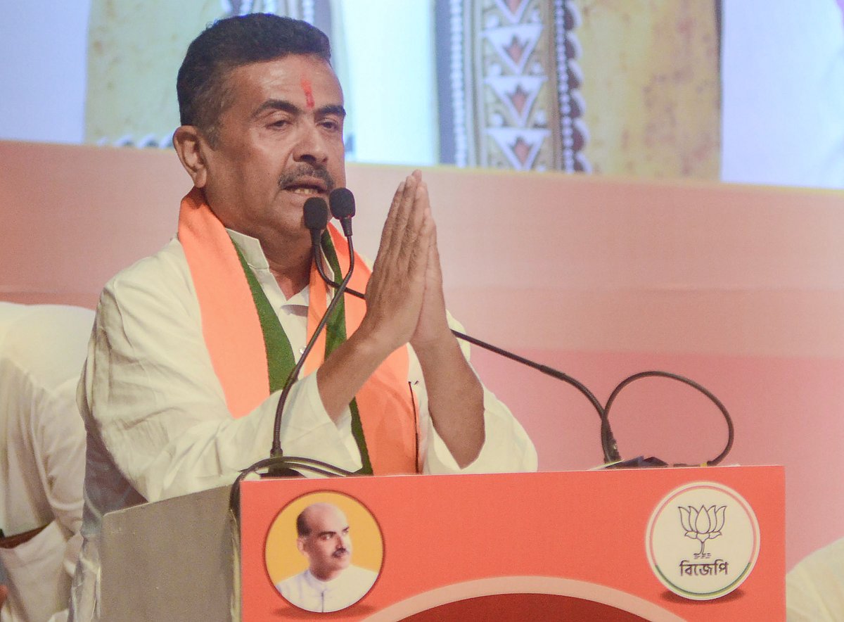 पश्चिम बंगाल के पहले BJP मुख्यमंत्री के रूप शपथ लेंगे सुवेंदु अधिकारी 
