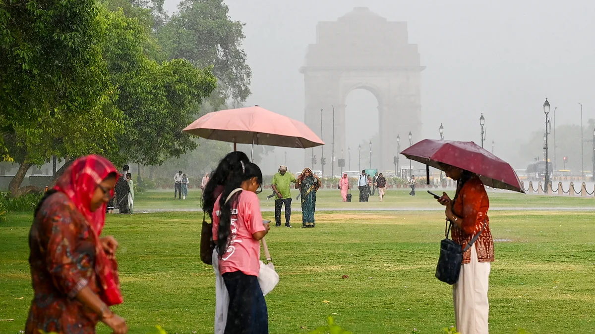दिल्ली-एनसीआर में 6 जून तक गर्मी से राहत, 1 और 2 जून को बारिश-आंधी का येलो अलर्ट जारी