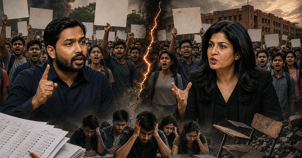 मीडिया बनाम यूट्यूब शिक्षक : आपका ही गिरेबां आपको दिखाया…तो बुरा मान गए