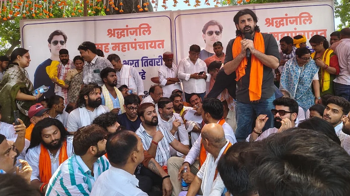 बिहारः भरत तिवारी एनकाउंटर मामले में भोजपुर में महापंचायत, प्रशांत किशोर ने दी आंदोलन की चेतावनी