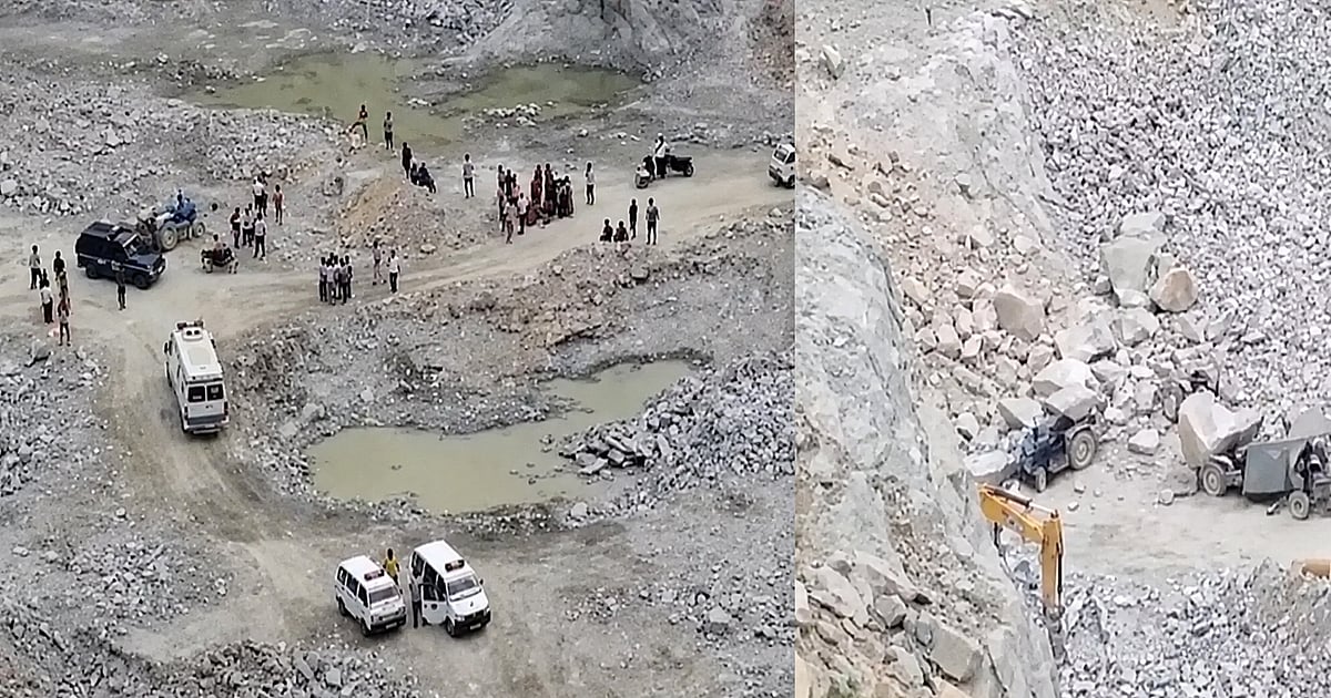 कर्नाटक: बेंगलुरु में दर्दनाक हादसा, 40 फुट ऊंचाई से गिरी चट्टान, खदान में काम कर रहे 9 मजदूरों की मौत