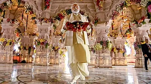 राम मंदिर के उद्घाटन के दौरान प्रधानमंत्री नरेंद्र मोदी जजमान थे (फोटो - पीटीआई)