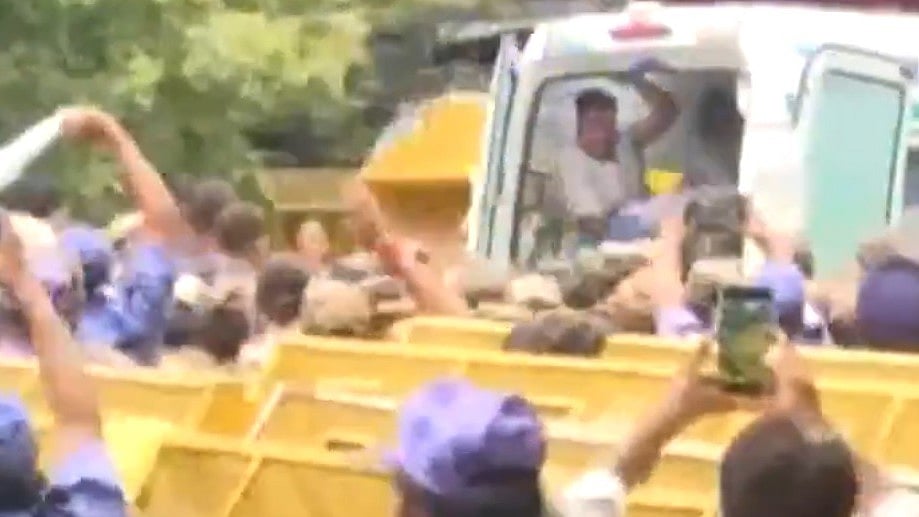 घटना का वीडियो ग्रैब