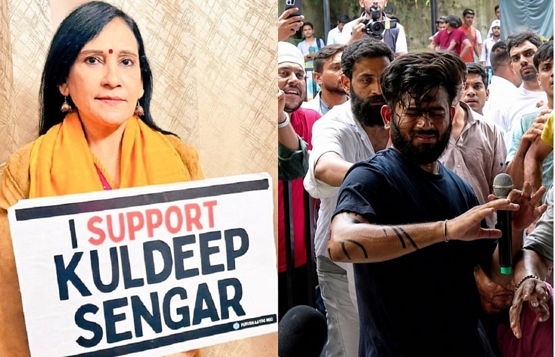 अभिजीत दीपके पर स्याही फेंकने वाली बरखा त्रेहन रेपिस्ट कुलदीप सेंगर की समर्थक, पीएम मोदी के साथ भी फोटो