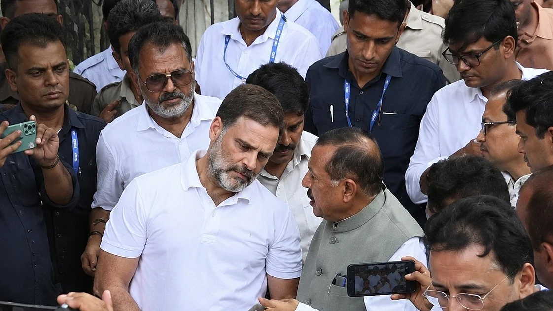 राहुल गांधी की केंद्रीय मंत्री जितेंद्र सिंह से वार्ता विफल