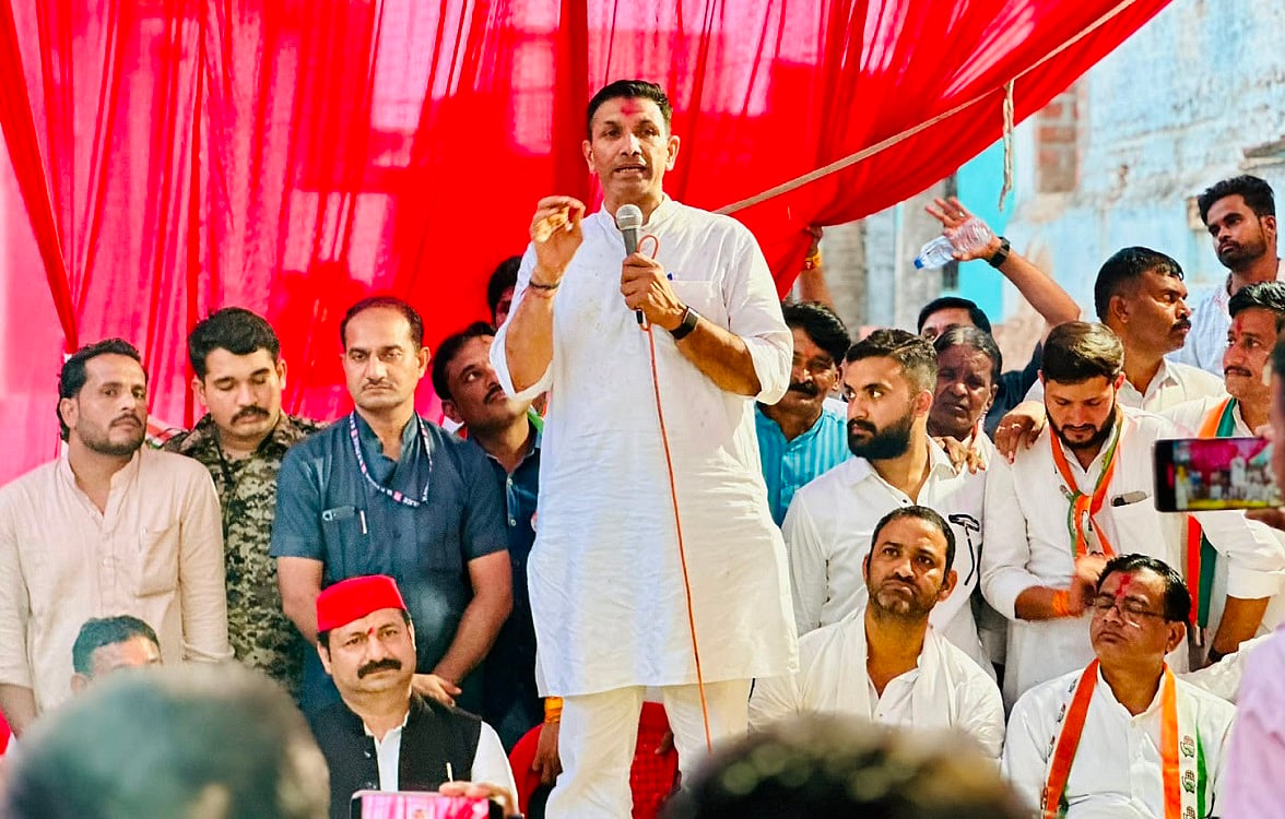 धर्मेंद्र प्रधान का इस्तीफा छात्रों के संघर्ष की जीत, बीजेपी के अहंकार का अंत शुरू: जीतू पटवारी
