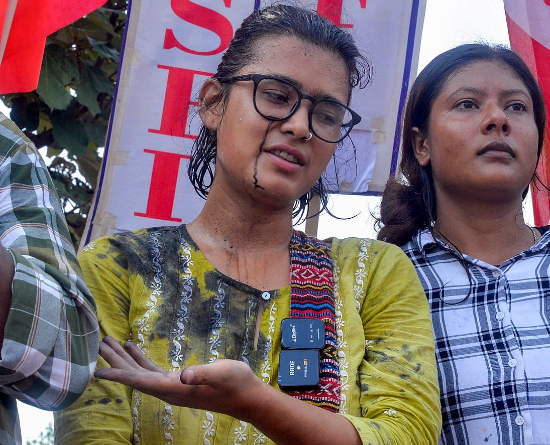 झारखंडः स्याही फेंके जाने पर नेहा ने बीजेपी-आरएसएस को घेरा, पूछा- क्या केंद्र के इशारे पर हमला किया गया?