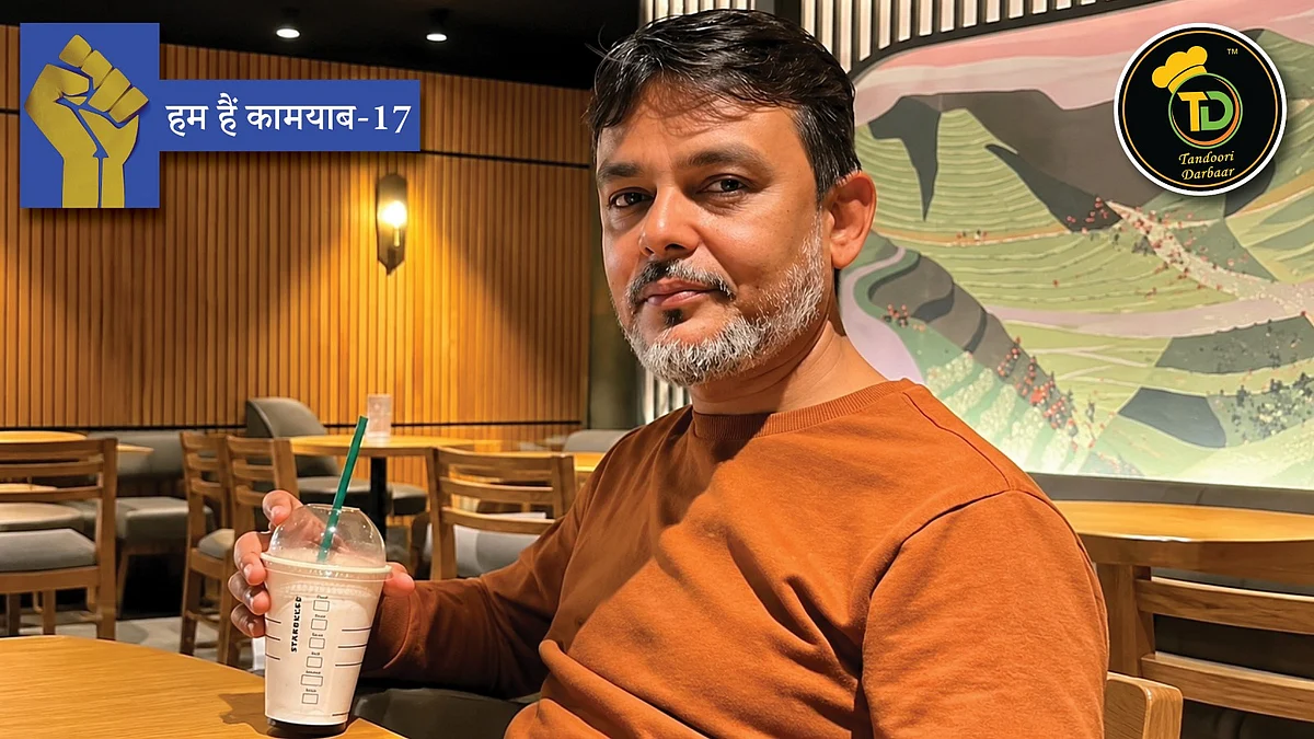'तंदूरी दरबार बैंक्वेट हॉल' के संस्थापक मोहम्मद आरिफ खान