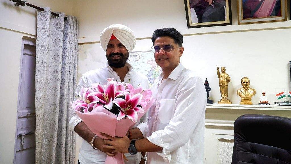पंजाब कांग्रेस अध्यक्ष ने पिछले दिनों पंजाब के प्रभारी सचिन पायलट से मुलाकात की (फोटो - आईएएनएस)