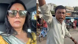 बंगाल के नदिया में महुआ मोइत्रा पर फिर हमला, अंडे फेंके गए, टीएमसी सांसद ने बीजेपी पर लगाया आरोप