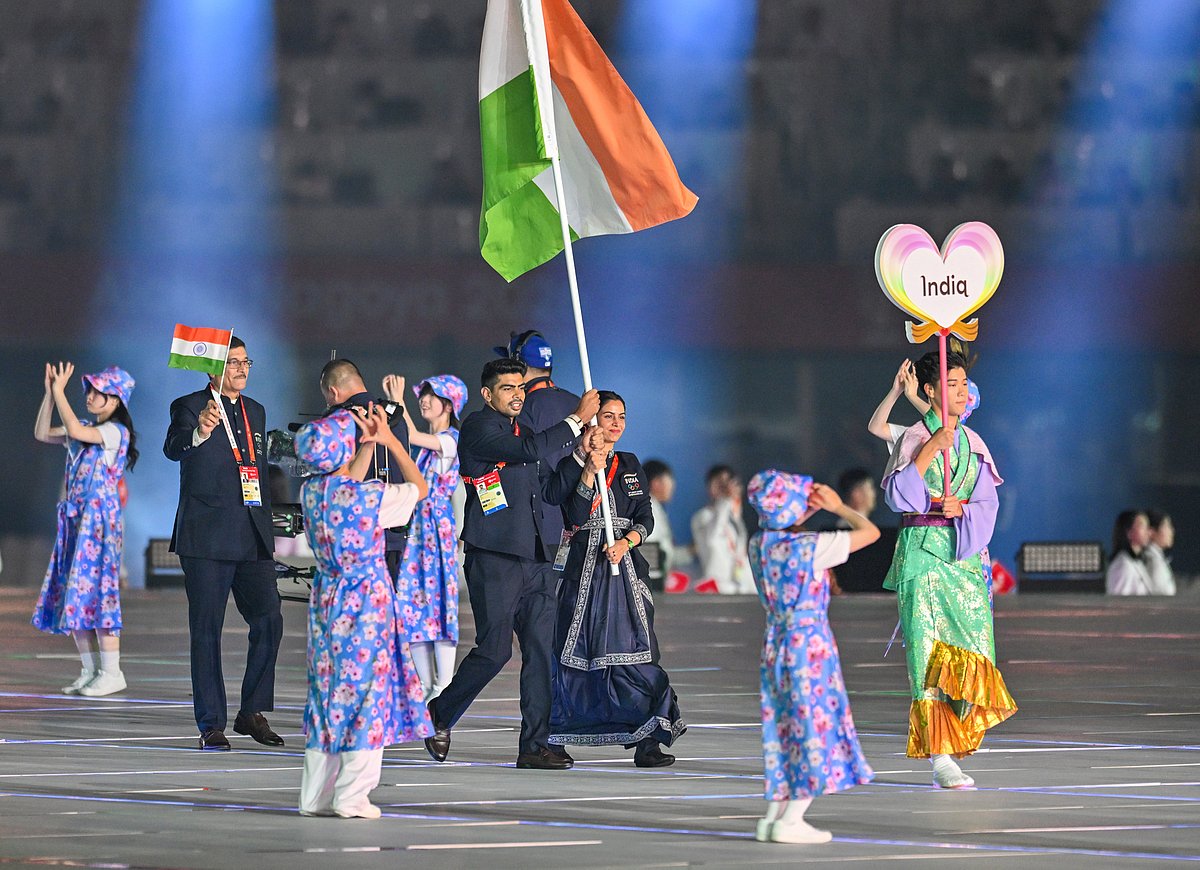 भव्य ओपनिंग सेरेमनी के साथ हुई 'एशियन गेम्स 2026' की शुरुआत 