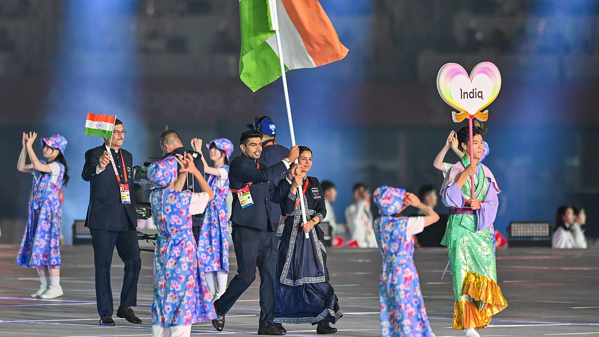 भव्य ओपनिंग सेरेमनी के साथ हुई 'एशियन गेम्स 2026' की शुरुआत
