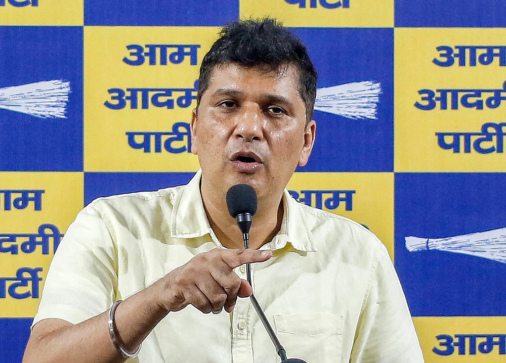 'आप' के राष्ट्रीय कार्यालय के पते पर 58 जीएसटी रजिस्ट्रेशन का दावा, सौरभ भारद्वाज ने साजिश का लगाया आरोप