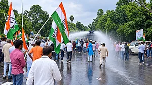 पटना में कांग्रेस का जोरदार प्रदर्शन