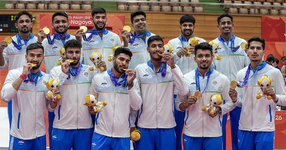 एशियाड कबड्डी में भारत का दबदबा कायम  
