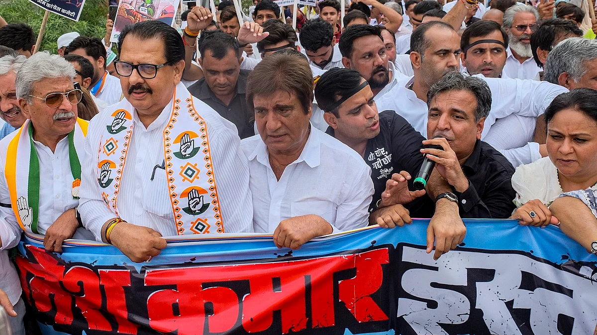 कांग्रेस का ज्ञानेश कुमार के खिलाफ देशभर में जोरदार प्रदर्शन, मणिपुर से दिल्ली तक गूंजा- इस्तीफा दो
