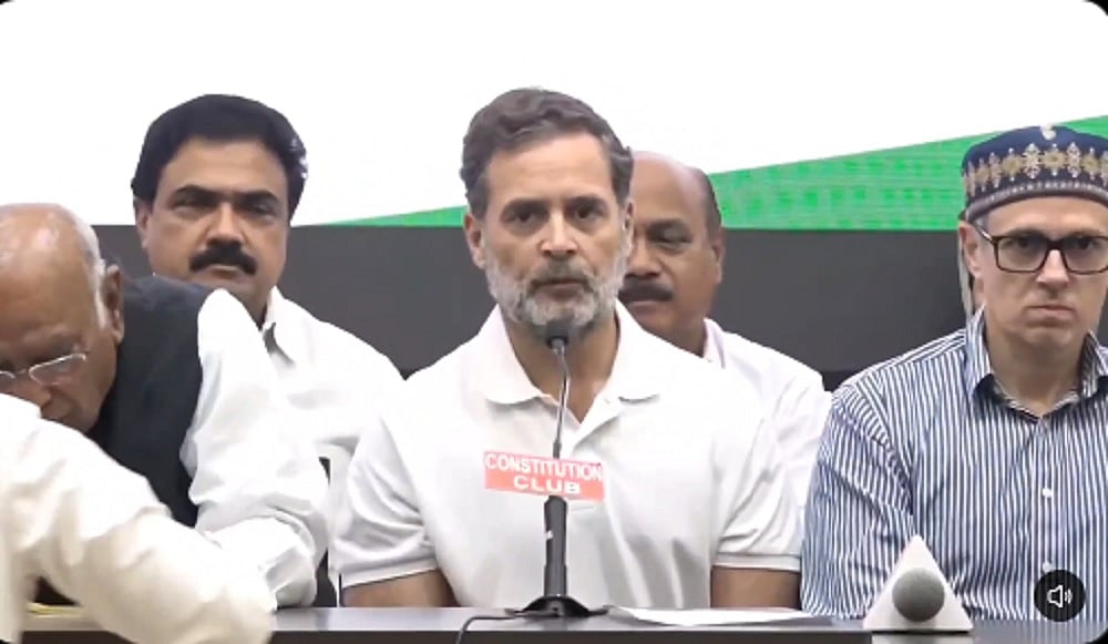 भारतीय लोकतंत्र को नुकसान पहुंचाने वालों को सजा दिलाएगा इंडिया गठबंधनः राहुल गांधी