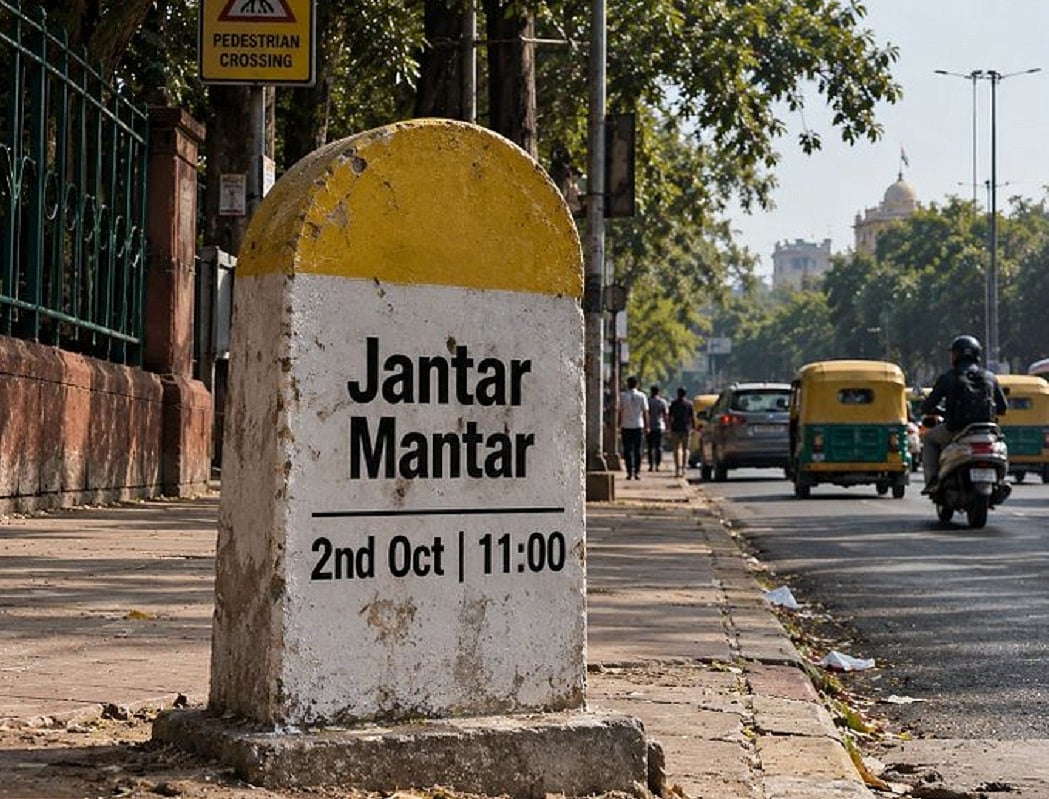 ज्ञानेश कुमार के खिलाफ 2 अक्टूबर से जंतर-मंतर पर प्रदर्शन, पुलिस ने नहीं दी अनुमति, आयोजकों ने लोगों से की अपील