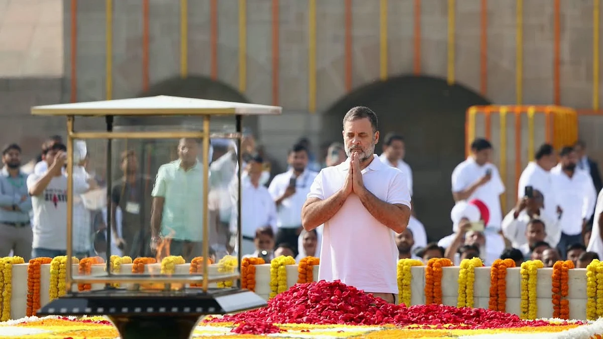 खड़गे, राहुल ने महात्मा गांधी की जयंती पर श्रद्धांजलि दी; उनके सिद्धांतों पर अडिग रहने का संकल्प लिया 