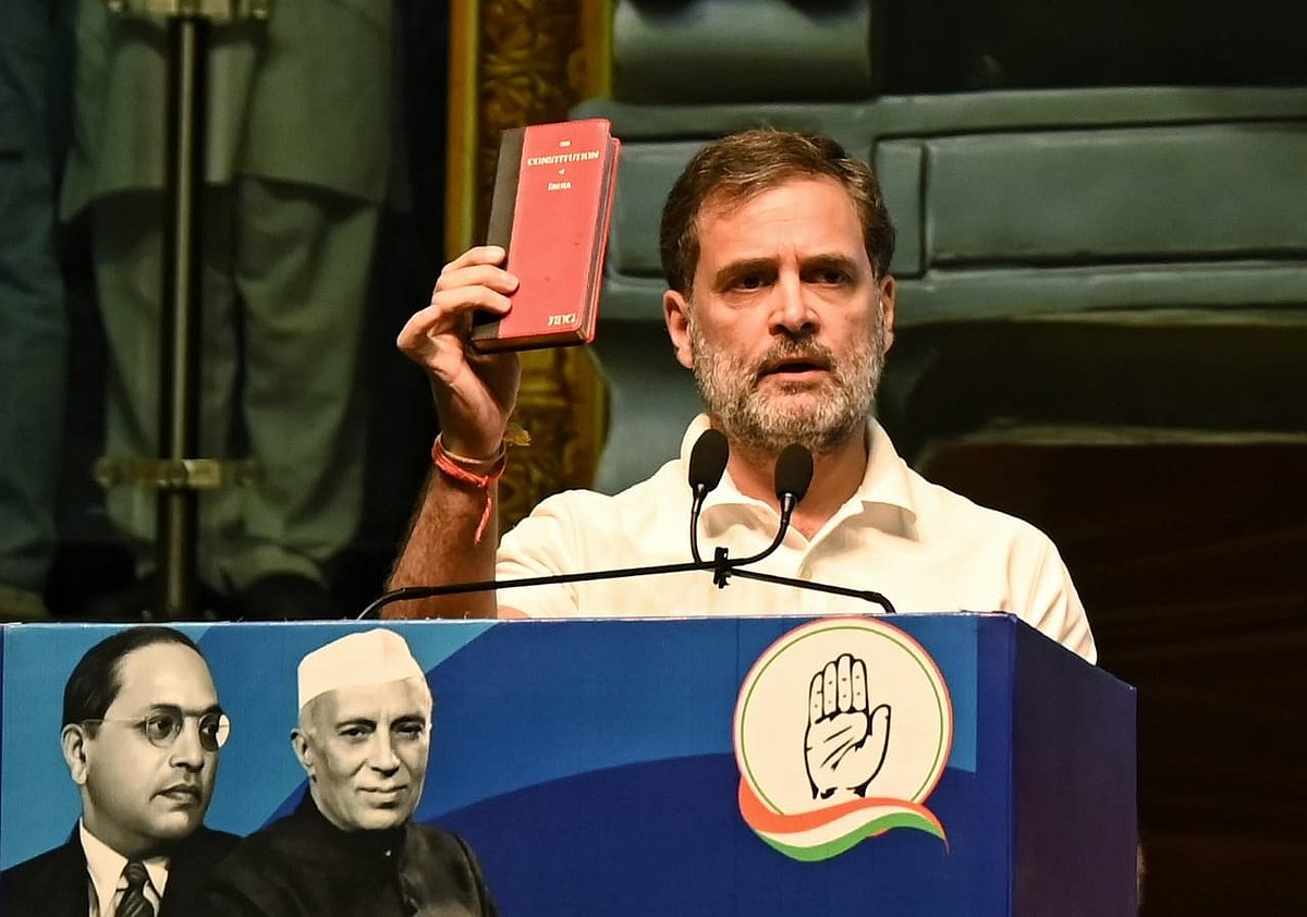 मोदी, शाह, ज्ञानेश के चारों तरफ सिमट रहा है दायरा, संविधान पर हमला करने वालों को शिकस्त देंगे: राहुल गांधी