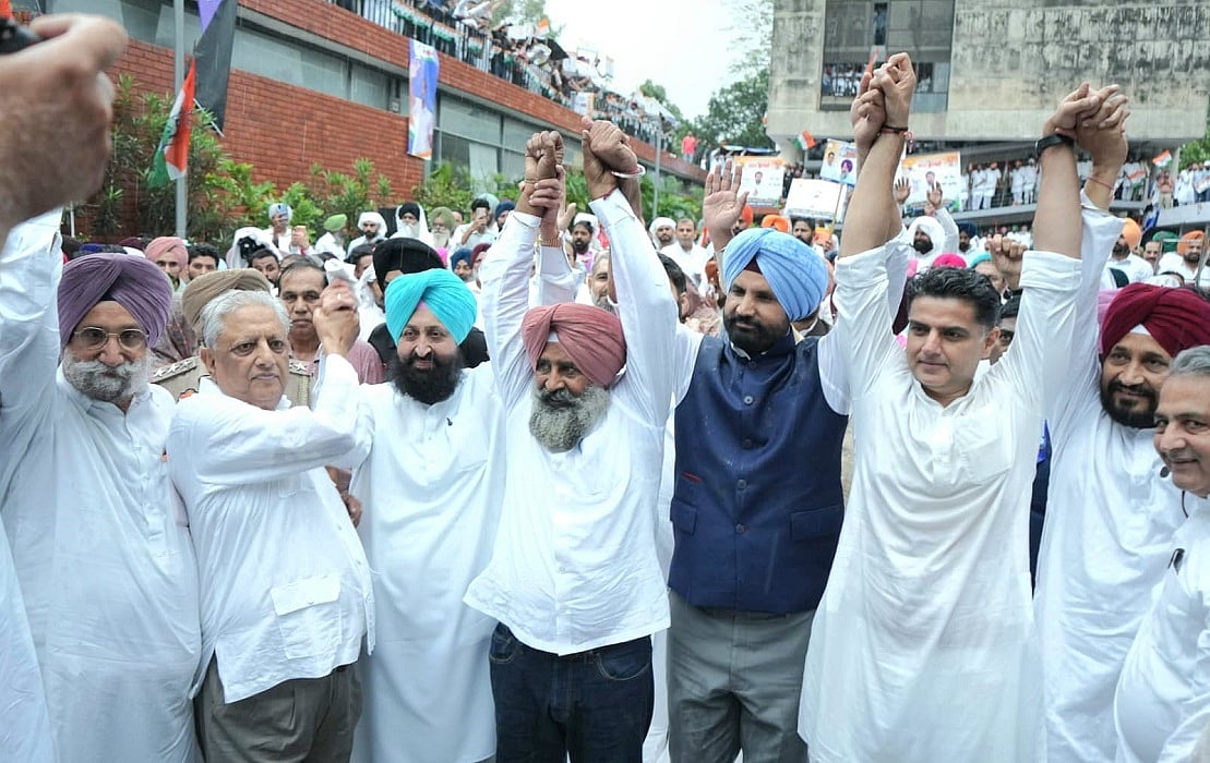 परगट सिंह ने पंजाब कांग्रेस अध्यक्ष का पदभार ग्रहण किया, बोले- 'असली ताकत किसानों और युवाओं में है'