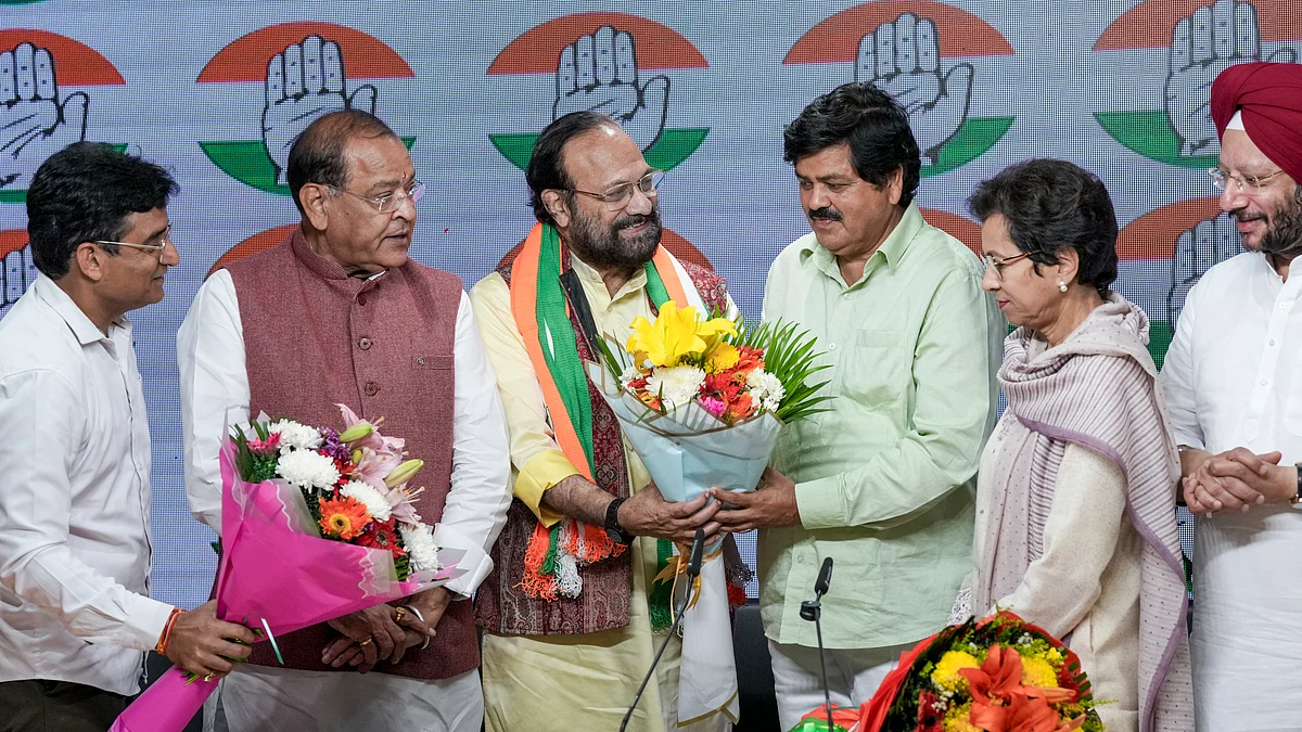 जुबिन नौटियाल के पिता रामशरण नौटियाल भाजपा छोड़कर कांग्रेस में लौटे (फोटो: PTI)